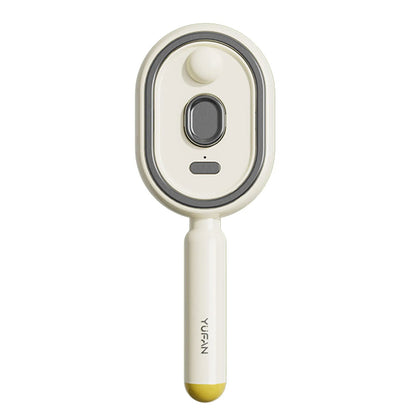 Veloura™ Cordless Steam Hair Straightener Brush with Water Spray | USB-C Rechargeable