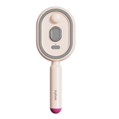 Veloura™ Cordless Steam Hair Straightener Brush with Water Spray | USB-C Rechargeable