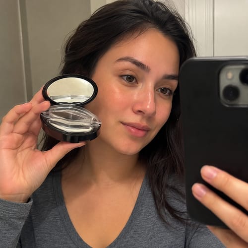 Waterproof Eyebrow Stamp Kit | Perfect Natural Brows in Seconds | Smudge-Proof Brow Powder & Stencil Set